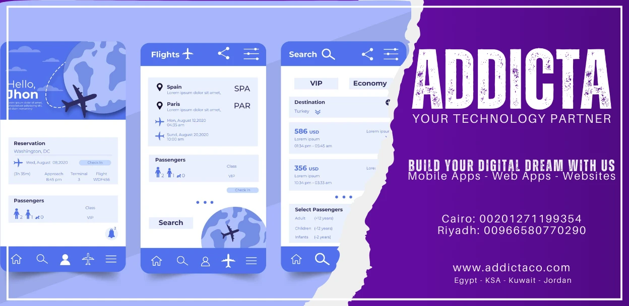 UI/UX Design for Travel Websites تصميم واجهة وتجربة المستخدم لمواقع السفر